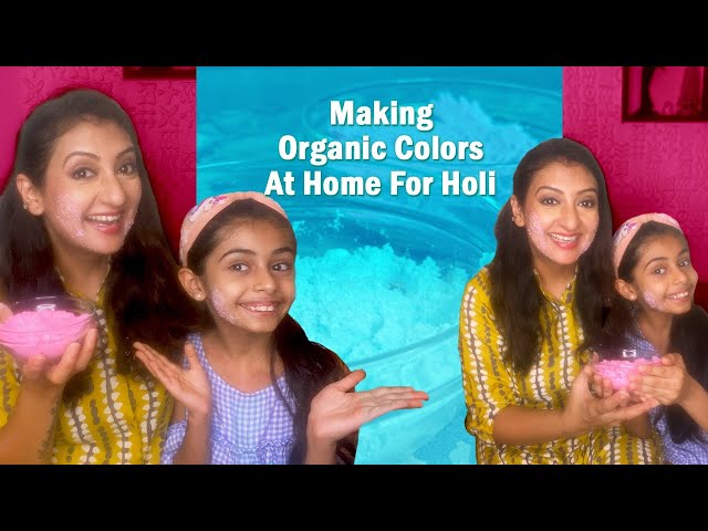 How To Make Holi Colors at Home🌸