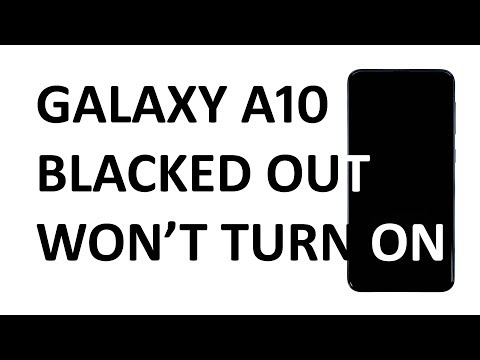 Samsung Galaxy A10 blacked out and won’t turn on. Here’s the fix.