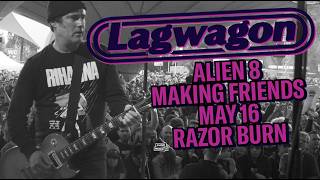 LAGWAGON - 4 SONGS LIVE: ALIEN 8, MAKING FRIENDS, MAY 16 AND RAZOR BURN - STAGE VIEW - 4K