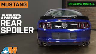 2010-2014 Mustang MMD Wicker Bill Rear Spoiler Review & Install