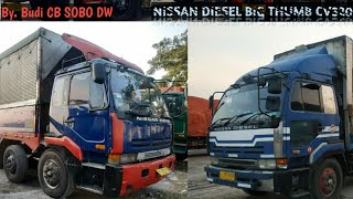 NISSAN DIESEL BIG THUMB CV320 MODEL TWIN STEERING