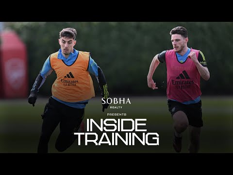 INSIDE TRAINING | North London Derby ready | Goals, skills, rondos and more!