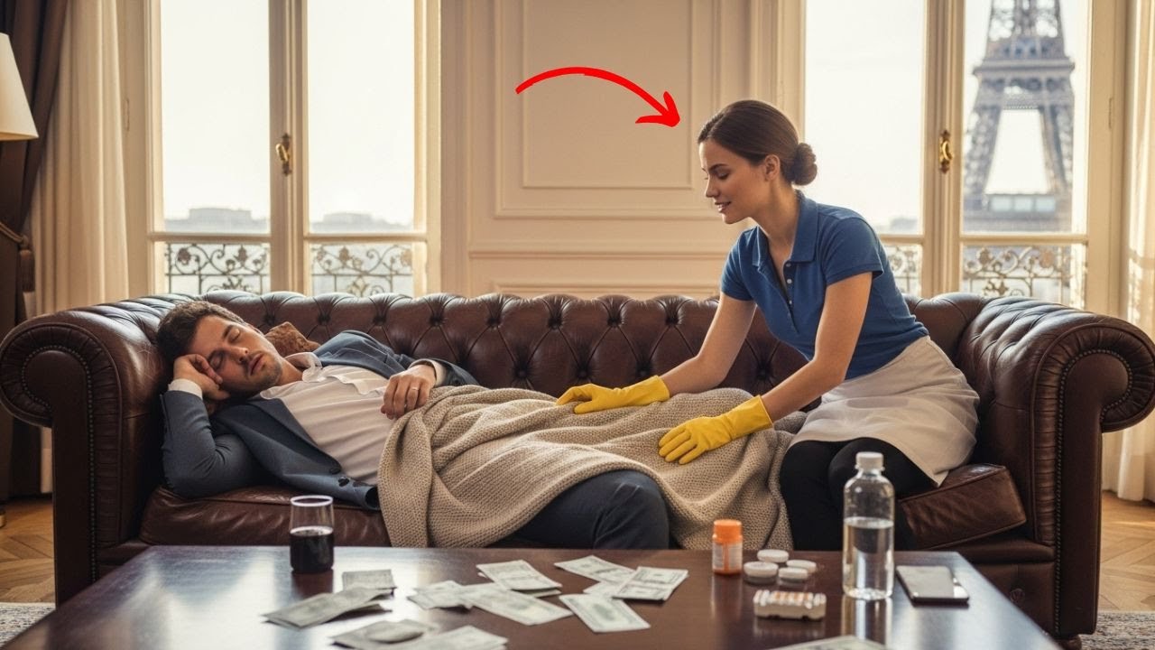 Le millionnaire feint l’ivresse pour tester sa servante… mais se fige en voyant son acte