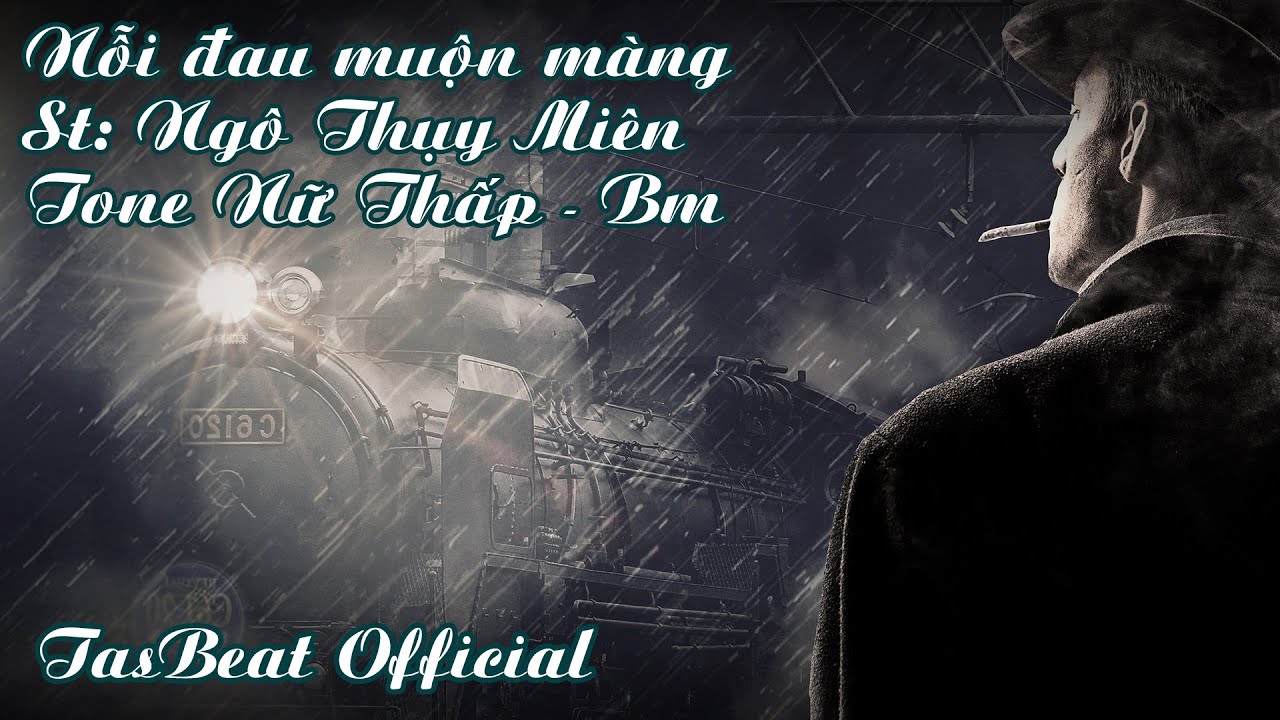 Karaoke Nỗi Đau Muộn Màng - Tone Nữ Thấp | TAS BEAT