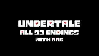 Getting All 93 Undertale Endings! (Stream 2)