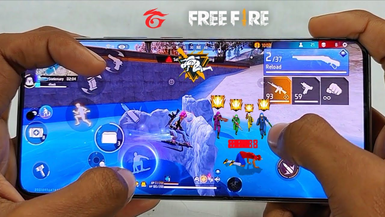 Solo Vs Squad Handcam ⚡ Poco X7 Pro 📲 Free Fire Gameplay 🎯 - YouTube