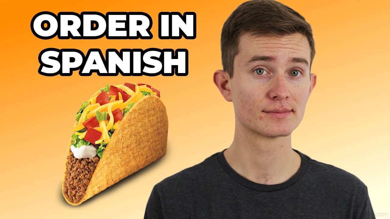 How To Order Food In Spanish YouTube