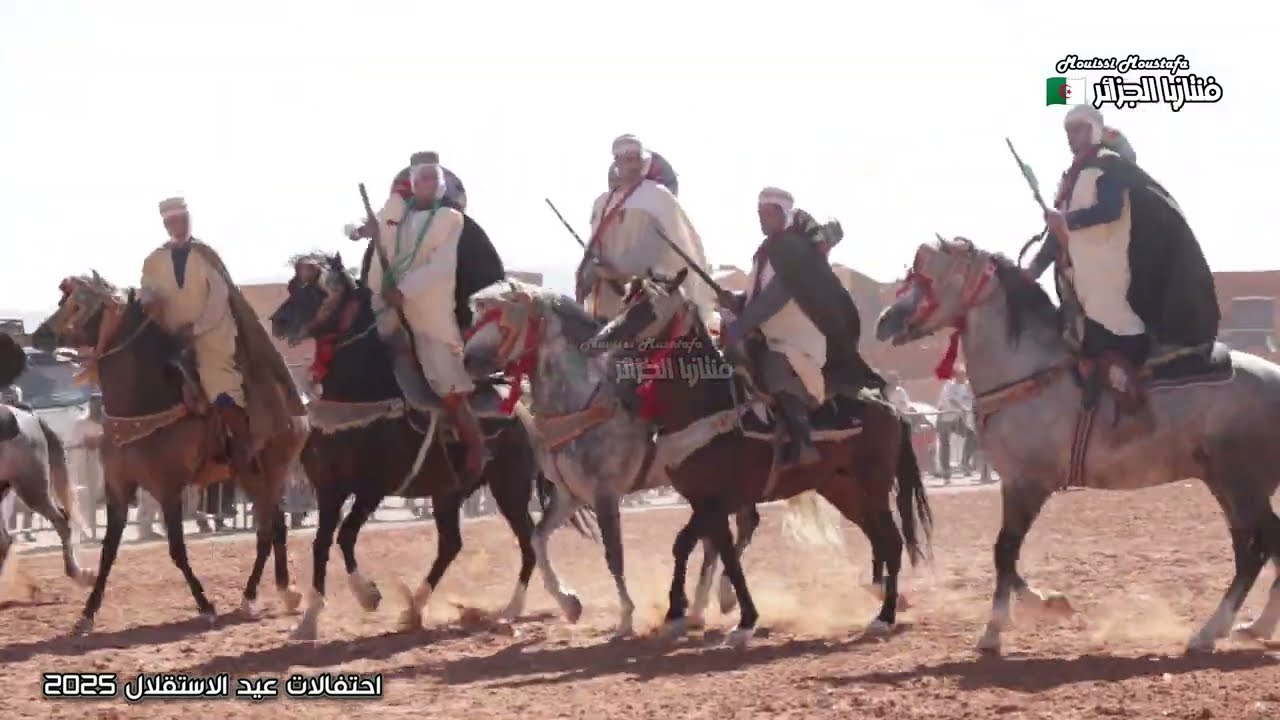 علفة سيدي أعمر ولاية البيض من أحتفالات عيد الاستقلال بولاية البيض 2025