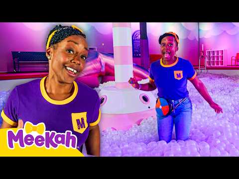 Meekah's Playground Bubble Ball Pit | Blippi and Meekah Best Friend Adventures | Educational Videos