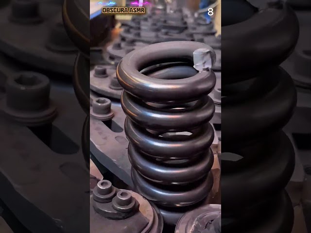 Manufacturing of shock absorbers using advanced equipment #shorts
