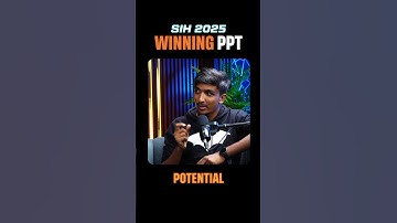 How to make a Winning PPT for SIH 2025 🔥| #sih2025 #sihppt Smart India Hackathon Blueprint