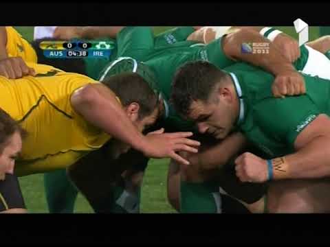 Australia vs Ireland , Rugby World Cup 2011 - ქართული კომენტარით