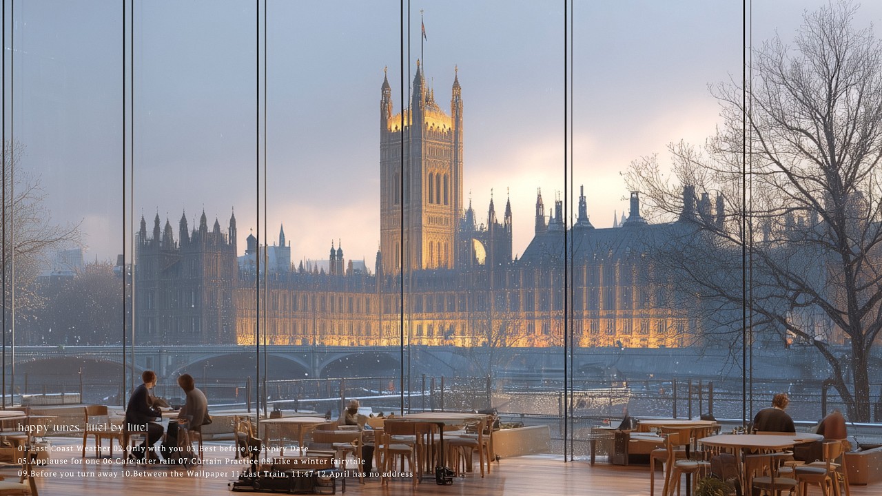 𝐏𝐥𝐚𝐲𝐥𝐢𝐬𝐭 눈 내린 런던 카페에 고요히 흐르는 빈티지 재즈 