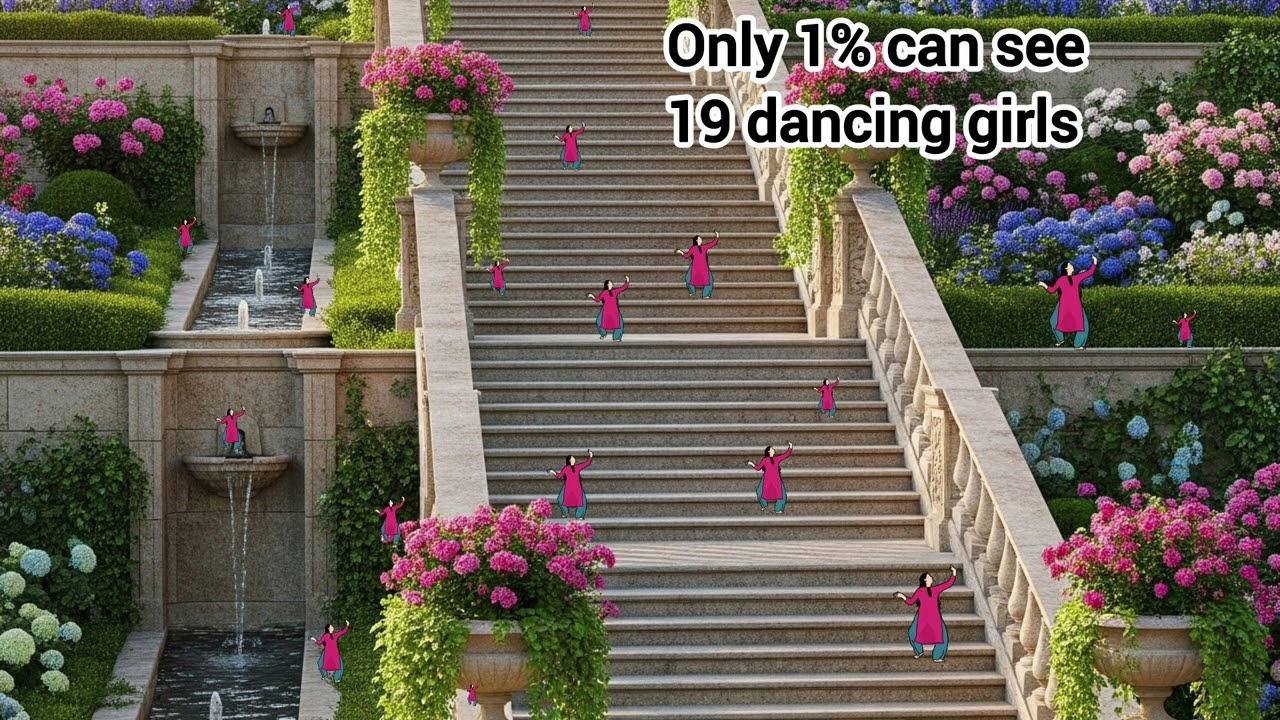 Сможете ли вы найти 19 танцующих девушек? 