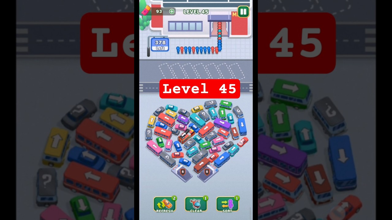 𝗕𝘂𝘀 𝗘𝘀𝗰𝗮𝗽𝗲 𝗧𝗿𝗮𝗳𝗳𝗶𝗰 𝗝𝗮𝗺 𝗟𝗲𝘃𝗲𝗹 𝟰𝟱 