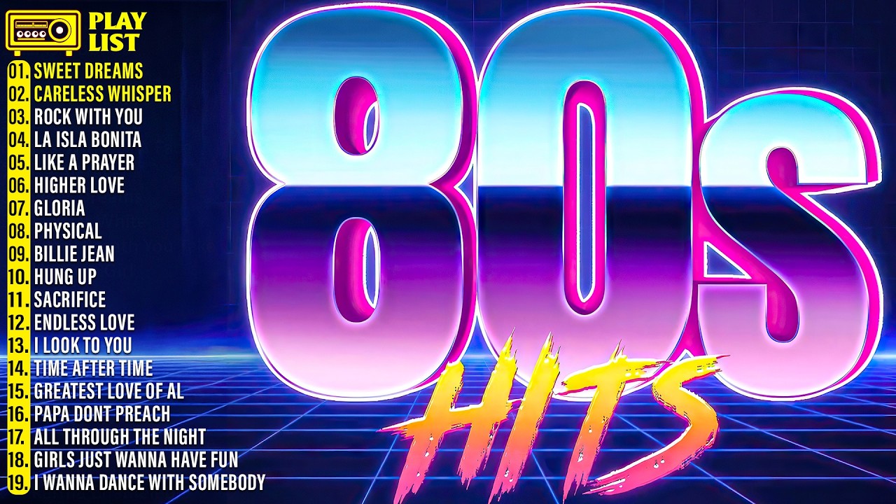 Best of 80s Music Legends - Madonna, Michael Jackson, Cyndi Lauper, Modern Talking, Laura Branigan..