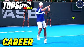 FIRST TOURNAMENT FINALE! TopSpin 2K25 Career Mode Part 3!