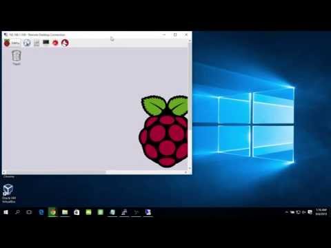 Remote Desktop Connection from Windows 10 to Raspberry Pi xrdp