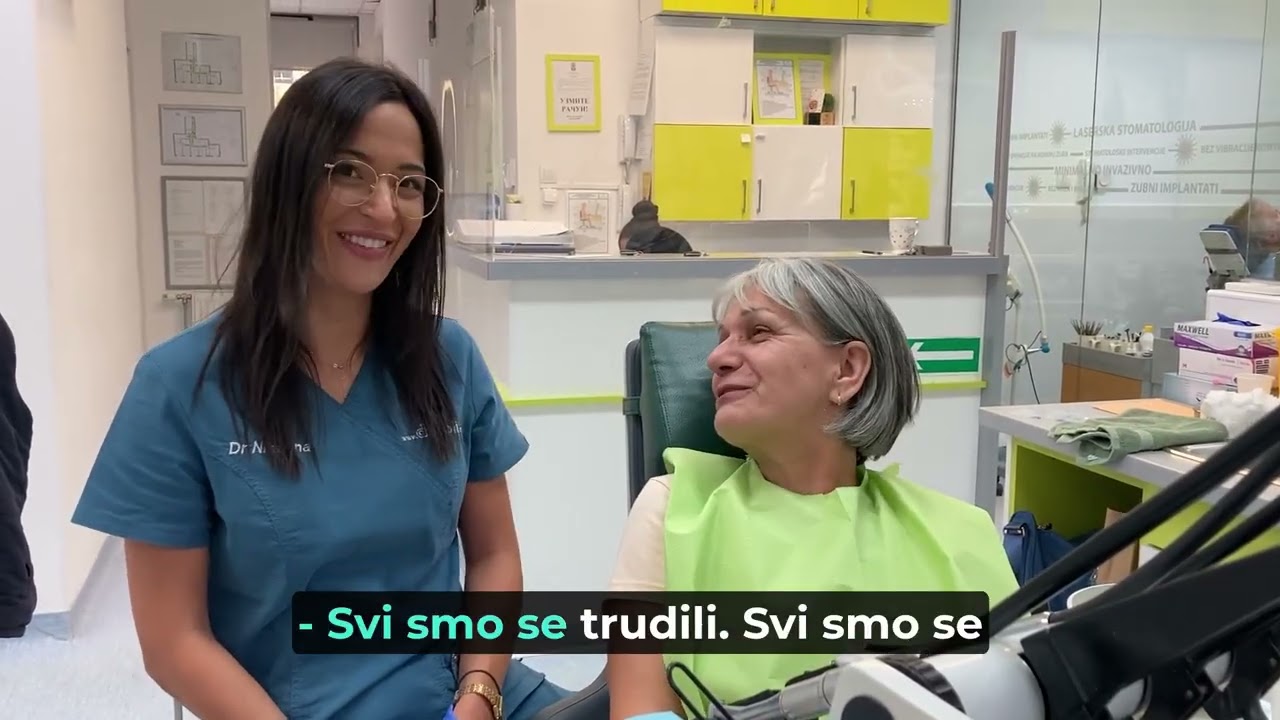 Zubi kojima je pacijentkinja prezadovoljna