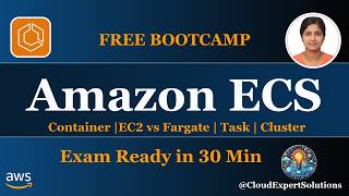 Amazon ECS Deep Dive | Tasks, Services, EC2 vs Fargate & Exam Tips | SAA-C03 Module 10.0