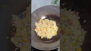 Alright, kids—the egg-fried rice is here! #food