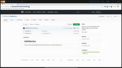 bitUNlocker - Decrypt and mount easly Bitlocker disks on Linux systems.