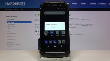How to Hard Reset DOOGEE S60 – Factory Reset Through General Settings