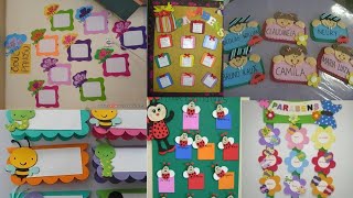 Pre School decoration ideas/DIY Birthday card design/Nursery Classroom Birthday card decoration idea