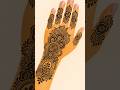 Stylish Arabic Mehndi Design for Back Hand | Latest 2025