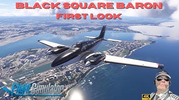 Black Square Baron Professional | Real Airline Pilot First Look