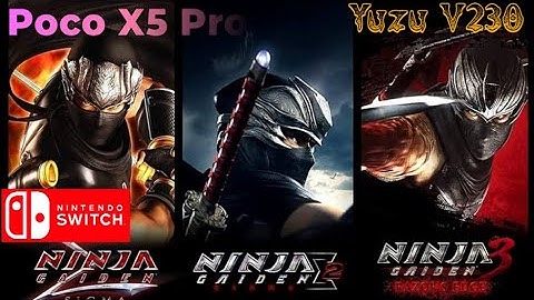 Ninja GAIDEN 1, 2, 3 Yuzu Emulator Android Testing Poco X5 Pro 5G Snapdragon 778G