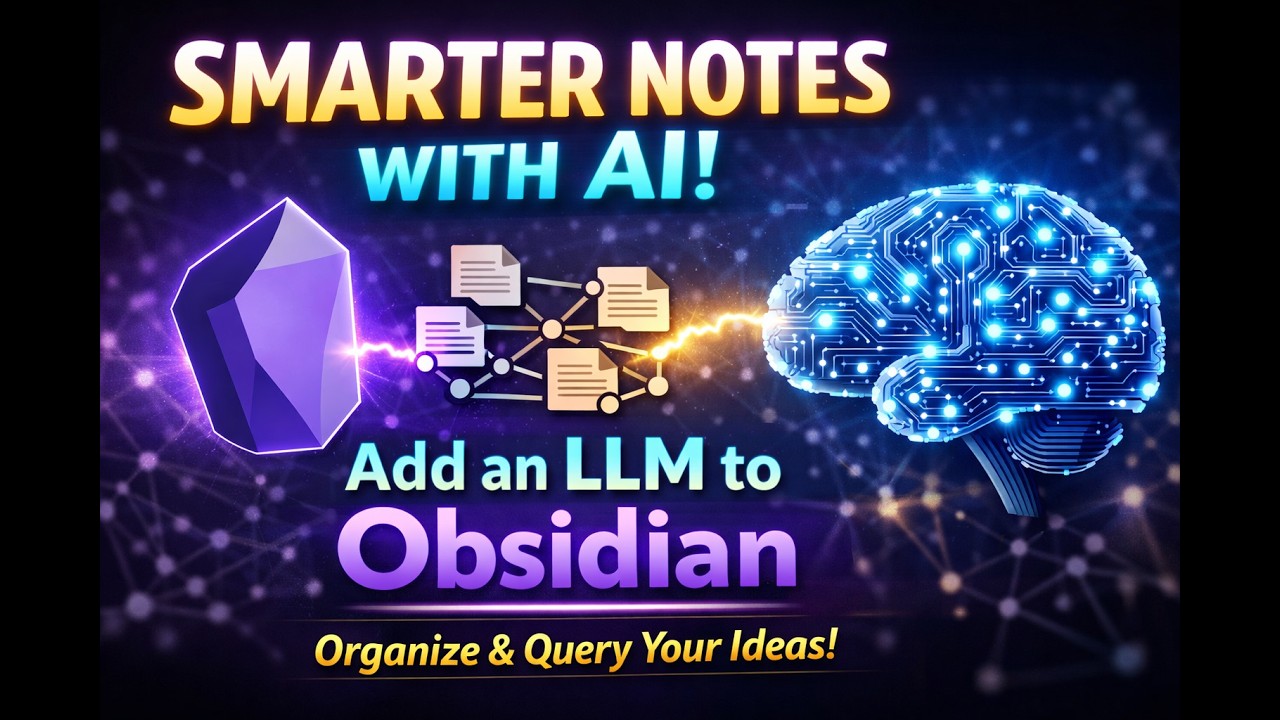 How to Add AI to Obsidian and Query Your Notes - Full Tutorial - YouTube