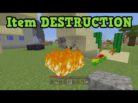 Destroying everything in the minecraft #minecraft - YouTube