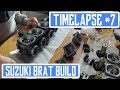 Suzuki GS1100G Brat Style TIMELAPSE #7 | Refection carburateurs