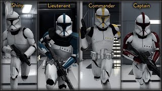 Phase 1 Clone Ranks Mod Update Star Wars Battlefront 2