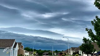 Severe Squall Line Outflow KCMO - 7/29/2023