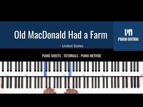 Old MacDonald Had a Farm (Easy Piano)