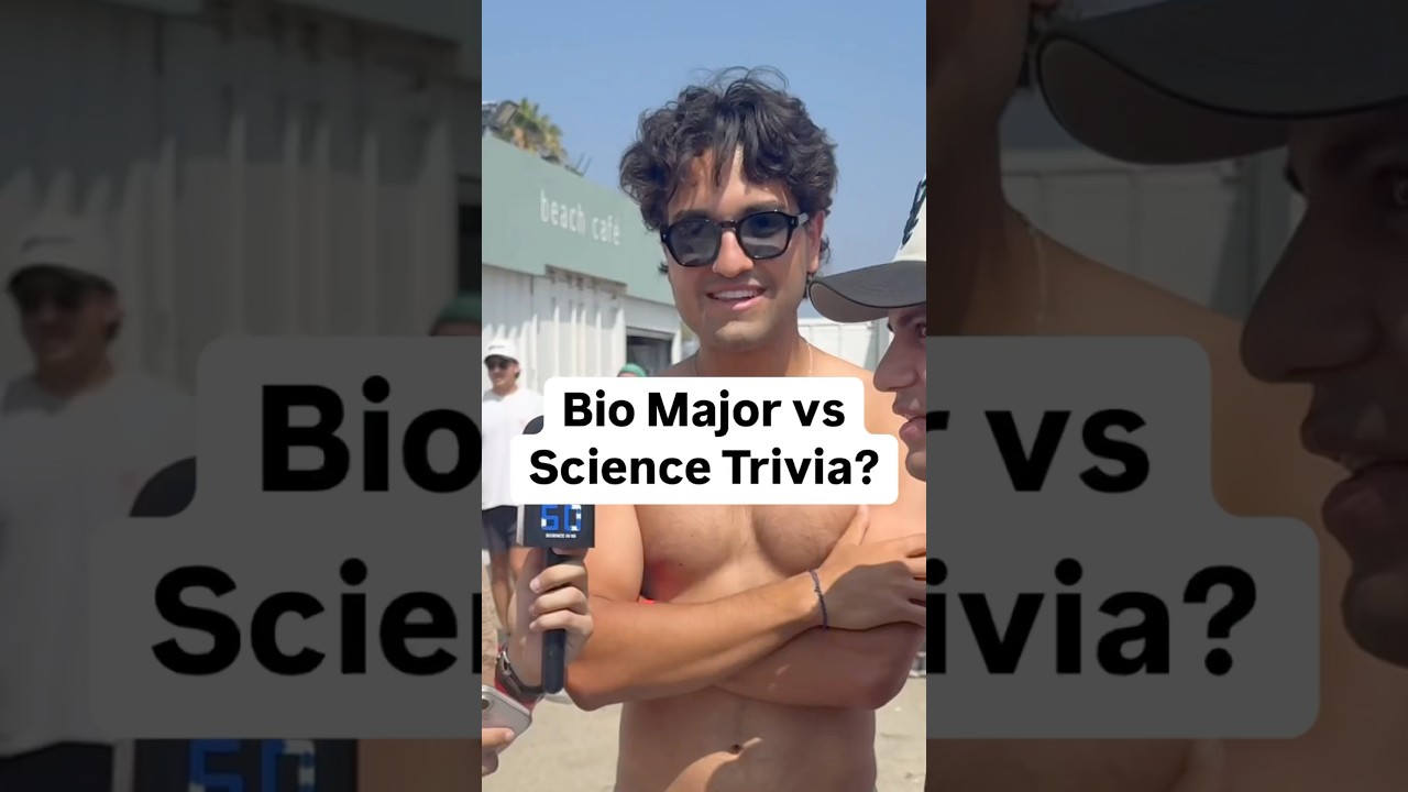 🤓 Bio major vs science trivia? #shorts