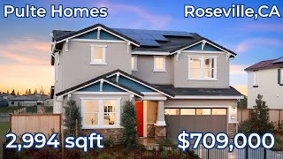 Pulte Homes | Plan 2 –2994  SqFt | Jasmine at Solaire, Roseville, CA | Starts at 709,000