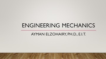 Particle Equilibrium in 3-D part -2/3-