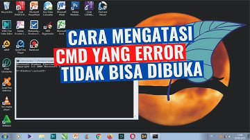 Cara Memperbaiki CMD Yang Error || CMD Tidak Bisa di Buka