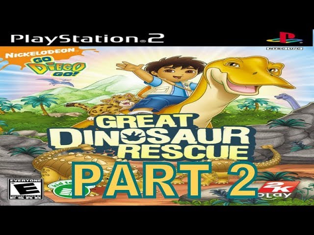 Go Diego Go! - Great Dinosaur Rescue - Sony Playstation 2 PS2