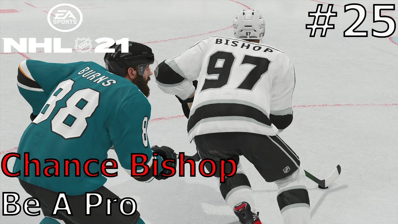 NHL 21 Be a Pro | Chance Bishop (Center) | #25 | 3 Rounds With Brent Burns