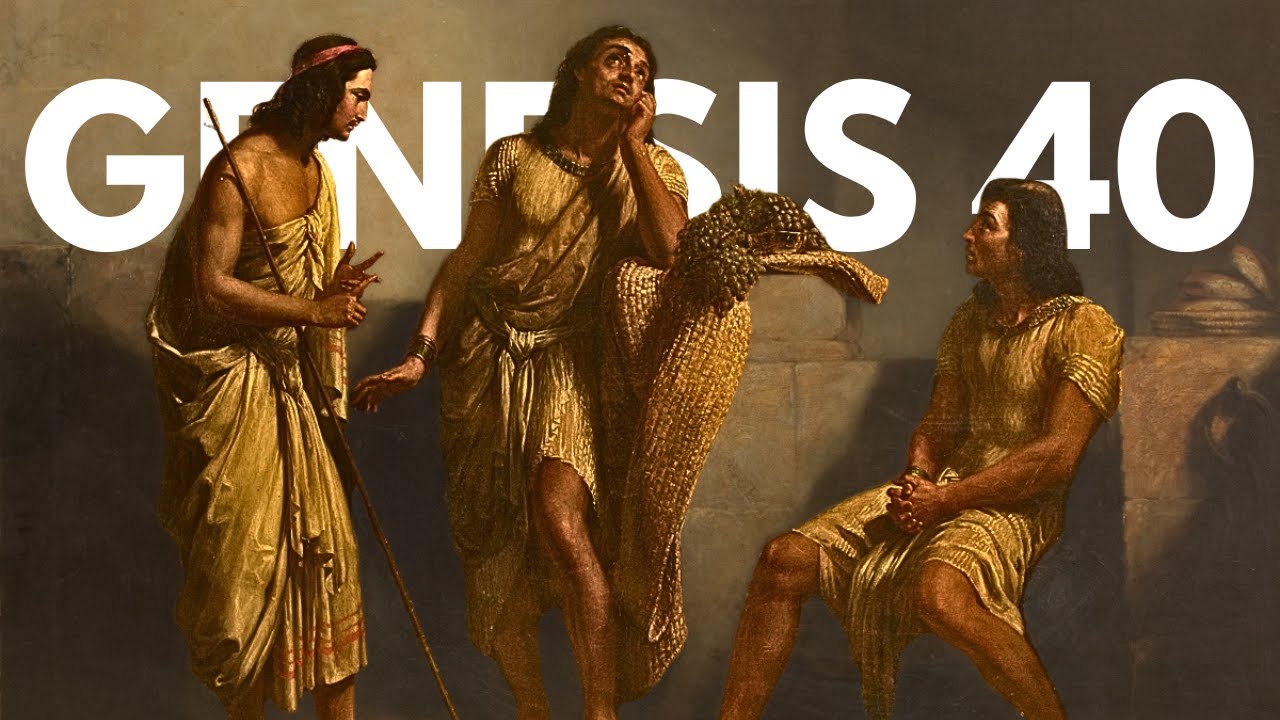 Genesis Audiobook | NKJV Bible | Genesis 40 | Joseph, the cupbearer, and the baker