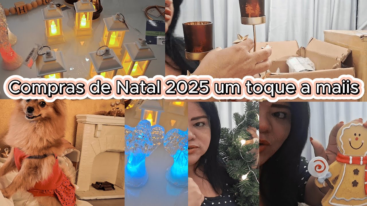 COMPRAS DE NATAL 2025 APAIXONADA,MUITA COISA LINDAAA.