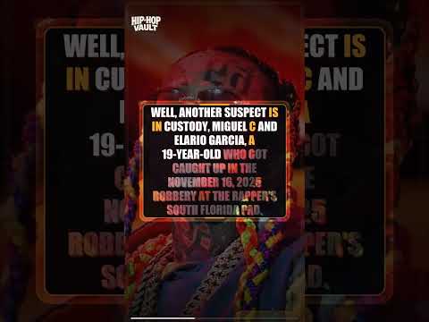 6ix9ine Home Invasion Case Closes With Third Suspect's Arrest #shorts