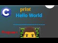 P-1 Hello World in C 💻 | First Program Explained Step-by-Step | C for Beginners | Program 1