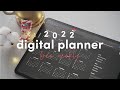 2022 Digital Planner 🎁 Minimalistic Everyday Journal to Plan & Review | Free Weekly Planner ✨