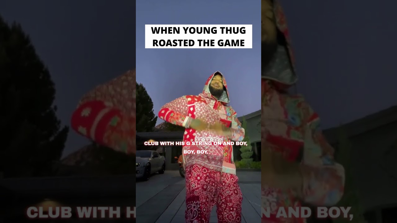 When the Game got ROASTED by Young Thug 😂😂