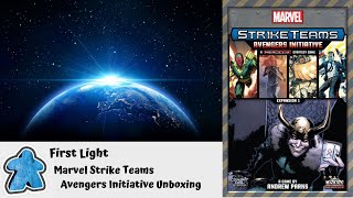First Light - Marvel Strike Teams Avengers Initiative Unboxing
